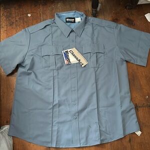 3/$40 NOSWT Blauer Class Act Shirt Military Police EMT 1st Responder Service VTG